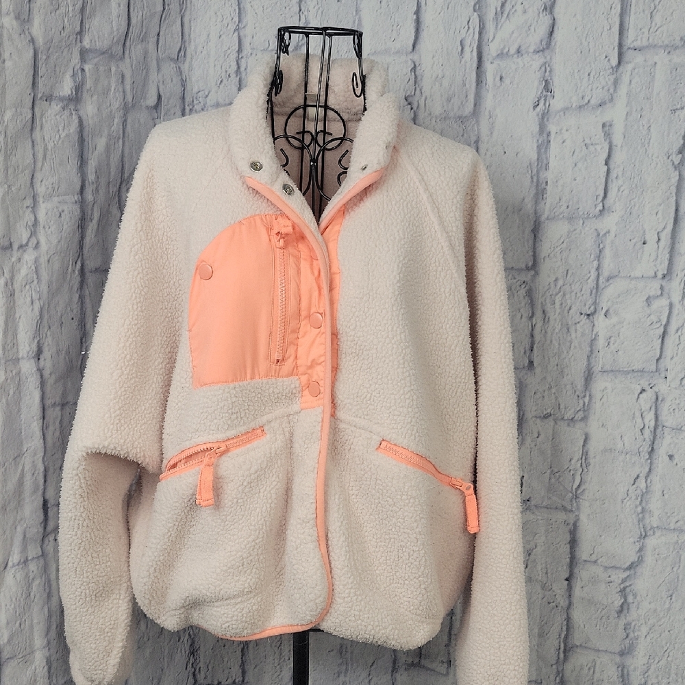 FP Movement by Free People White Utility Jacket